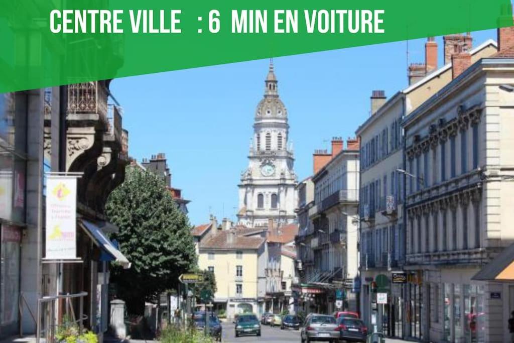 Le Coquet - Balcon - Proche Gare - Parking Apartment Bourg-en-Bresse Exterior photo