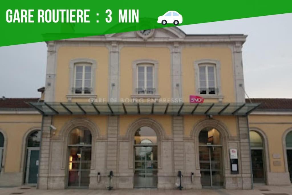 Le Coquet - Balcon - Proche Gare - Parking Apartment Bourg-en-Bresse Exterior photo